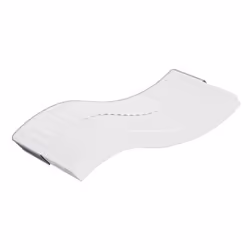 VidaXL 373028, Single/Full size, High density foam mattress, Soft, Grey, White, Polyester, Polyester