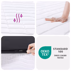 VidaXL 373031 mattress Single/Full size High density foam mattress - Additional view 8