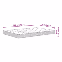 VidaXL 373037 mattress Single/Full size High density foam mattress - Additional view 7