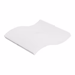 VidaXL 373055, Double/Full size, High density foam mattress, Soft, Grey, White, Adults, Polyester
