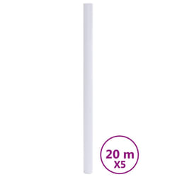 vidaXL Privacy Window Film Window Treatment Milk Glass Adhesive for Office - grey, 0.9 x 20 m/ 5 pcs