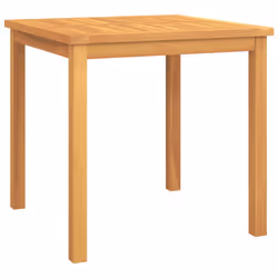 vidaXL Garden Dining Set Outdoor Table and Chairs Solid Wood Teak - 80 cm table length/ 2 piece - Additional view 7