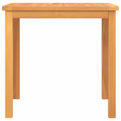 vidaXL Garden Dining Set Outdoor Table and Chairs Solid Wood Teak - 80 cm table length/ 2 piece - Additional view 8