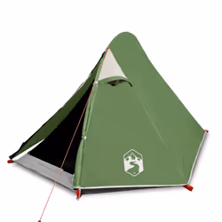vidaXL Camping Tent 2 Persons Outdoor Hiking Portable Dome Tent Waterproof - green