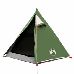 vidaXL Camping Tent 2 Persons Outdoor Hiking Portable Dome Tent Waterproof - green - Additional view 4