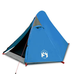 vidaXL Camping Tent 2 Persons Outdoor Hiking Portable Dome Tent Waterproof - blue