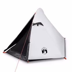 vidaXL Camping Tent 2 Persons Outdoor Hiking Portable Dome Tent Waterproof - white