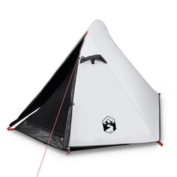 vidaXL Camping Tent 2 Persons Outdoor Hiking Portable Dome Tent Waterproof - white