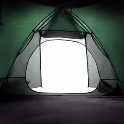 vidaXL Camping Tent 2 Persons Outdoor Hiking Portable Dome Tent Waterproof - green - Additional view 9
