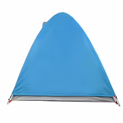 vidaXL Camping Tent 4 Persons Portable Outdoor Hiking Dome Tent Waterproof - blue, 254 x 135 x 112 cm - Additional view 7