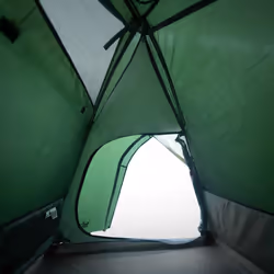 vidaXL Camping Tent 4 Persons Portable Outdoor Hiking Dome Tent Waterproof - green, 264 x 210 x 125 cm - Additional view 9