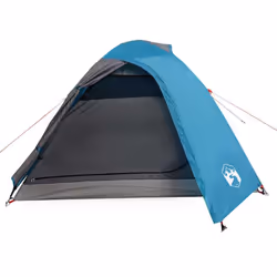 vidaXL Camping Tent 4 Persons Portable Outdoor Hiking Dome Tent Waterproof - blue, 264 x 210 x 125 cm - Additional view 4