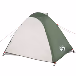 vidaXL Camping Tent 4 Persons Portable Outdoor Hiking Dome Tent Waterproof - green, 267 x 272 x 145 cm - Additional view 5
