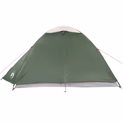 vidaXL Camping Tent 4 Persons Portable Outdoor Hiking Dome Tent Waterproof - green, 267 x 272 x 145 cm - Additional view 6