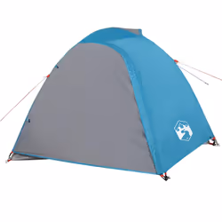 vidaXL Camping Tent 4 Persons Portable Outdoor Hiking Dome Tent Waterproof - blue, 267 x 272 x 145 cm - Additional view 5