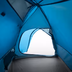 vidaXL Camping Tent 4 Persons Portable Outdoor Hiking Dome Tent Waterproof - blue, 267 x 272 x 145 cm - Additional view 9