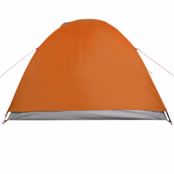 vidaXL Camping Tent 4 Persons Portable Outdoor Hiking Dome Tent Waterproof - orange, 267 x 272 x 145 cm - Additional view 7