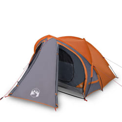 vidaXL Camping Tent 2 Persons Outdoor Hiking Portable Dome Tent Waterproof - orange