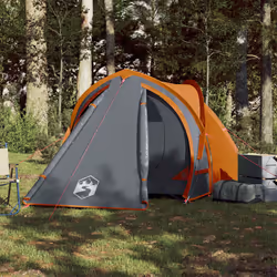 vidaXL Camping Tent 2 Persons Outdoor Hiking Portable Dome Tent Waterproof - orange