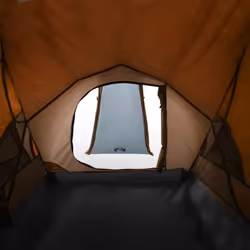 vidaXL Camping Tent 2 Persons Outdoor Hiking Portable Dome Tent Waterproof - orange - Additional view 8