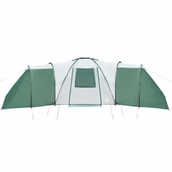 vidaXL Family Tent Dome 12-Person Camping Tent Dome Tent Green Waterproof - Additional view 5
