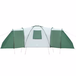 vidaXL Family Tent Dome 12-Person Camping Tent Dome Tent Green Waterproof - Additional view 9