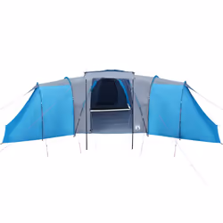 vidaXL Family Tent Dome 12-Person Camping Lightweight Tent Blue Waterproof - Additional view 6