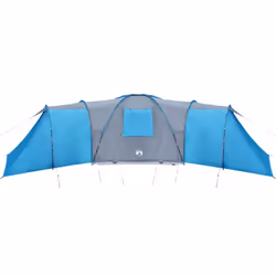 vidaXL Family Tent Dome 12-Person Camping Lightweight Tent Blue Waterproof - Additional view 9