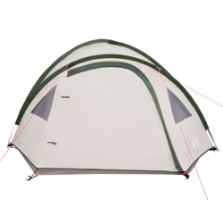 vidaXL Camping Tent 4 Persons Outdoor Hiking Portable Dome Tent 185T Taffeta - green, 300 x 250 x 132 cm - Additional view 5