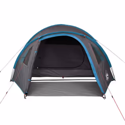 vidaXL Camping Tent 4 Persons Outdoor Hiking Portable Dome Tent 185T Taffeta - blue, 300 x 250 x 132 cm - Additional view 4