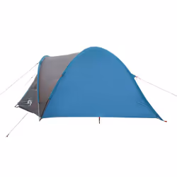 vidaXL Camping Tent 4 Persons Outdoor Hiking Portable Dome Tent 185T Taffeta - blue, 300 x 250 x 132 cm - Additional view 6