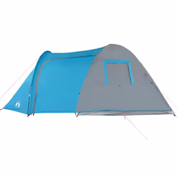 vidaXL Camping Tent 4 Persons Outdoor Hiking Portable Dome Tent 185T Taffeta - blue, 466 x 342 x 200 cm - Additional view 5