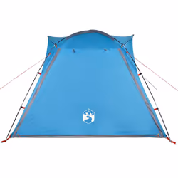 vidaXL Camping Tent 4-Person Patio Dome Tent Blue Quick Release Waterproof - Additional view 6