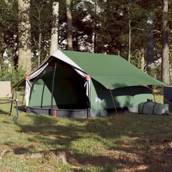 vidaXL Camping Tent 2 Persons Outdoor Lightweight Tent Dome Tent Waterproof - green