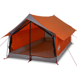 vidaXL Camping Tent 2 Persons Outdoor Lightweight Tent Dome Tent Waterproof - grey