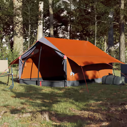 vidaXL Camping Tent 2 Persons Outdoor Lightweight Tent Dome Tent Waterproof - grey