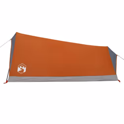 vidaXL Camping Tent 2 Persons Outdoor Hiking Portable Dome Tent Waterproof - orange - Additional view 6