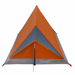 vidaXL Camping Tent 2 Persons Outdoor Hiking Portable Dome Tent Waterproof - orange - Additional view 7