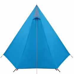 vidaXL Camping Tent 3-Person Lightweight Tent Patio Dome Tent Blue Waterproof - Additional view 8