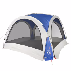 vidaXL Party Tent Garden Party Gazebo Outdoor Canopy Marquee 185T Taffeta - blue