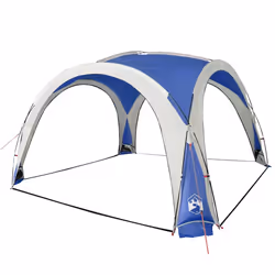 vidaXL Party Tent Garden Party Gazebo Outdoor Canopy Marquee 185T Taffeta - blue - Additional view 4