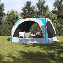 vidaXL Party Tent Garden Party Gazebo Outdoor Canopy Marquee 185T Taffeta - green