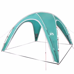 vidaXL Party Tent Garden Party Gazebo Patio Canopy Marquee Green Waterproof - Additional view 5