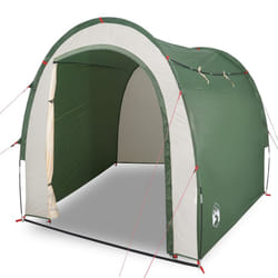vidaXL Storage Tent Garden Bicycle Storage Shed Outdoor Bike Tent 185T Taffeta - green