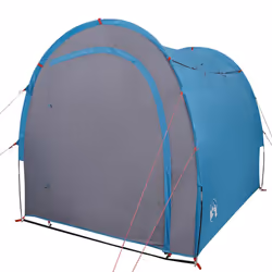 vidaXL Storage Tent Garden Bicycle Storage Shed Outdoor Bike Tent 185T Taffeta - blue - Additional view 4