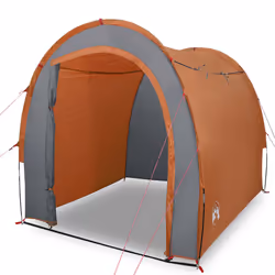 vidaXL Storage Tent Garden Bicycle Storage Shed Outdoor Bike Tent 185T Taffeta - grey