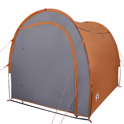 vidaXL Storage Tent Garden Bicycle Storage Shed Outdoor Bike Tent 185T Taffeta - grey - Additional view 4