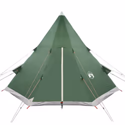vidaXL Camping Tent 4 Persons Outdoor Hiking Portable Dome Tent 185T Taffeta - green - Additional view 5