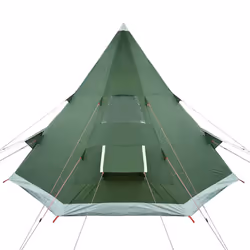vidaXL Camping Tent 4 Persons Outdoor Hiking Portable Dome Tent 185T Taffeta - green - Additional view 7