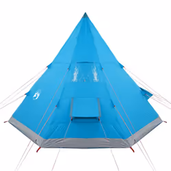 vidaXL Camping Tent 4 Persons Outdoor Hiking Portable Dome Tent 185T Taffeta - blue - Additional view 6